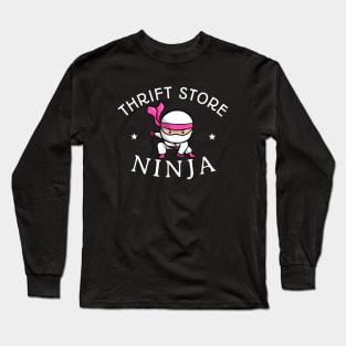 Thrift Store Ninja Long Sleeve T-Shirt